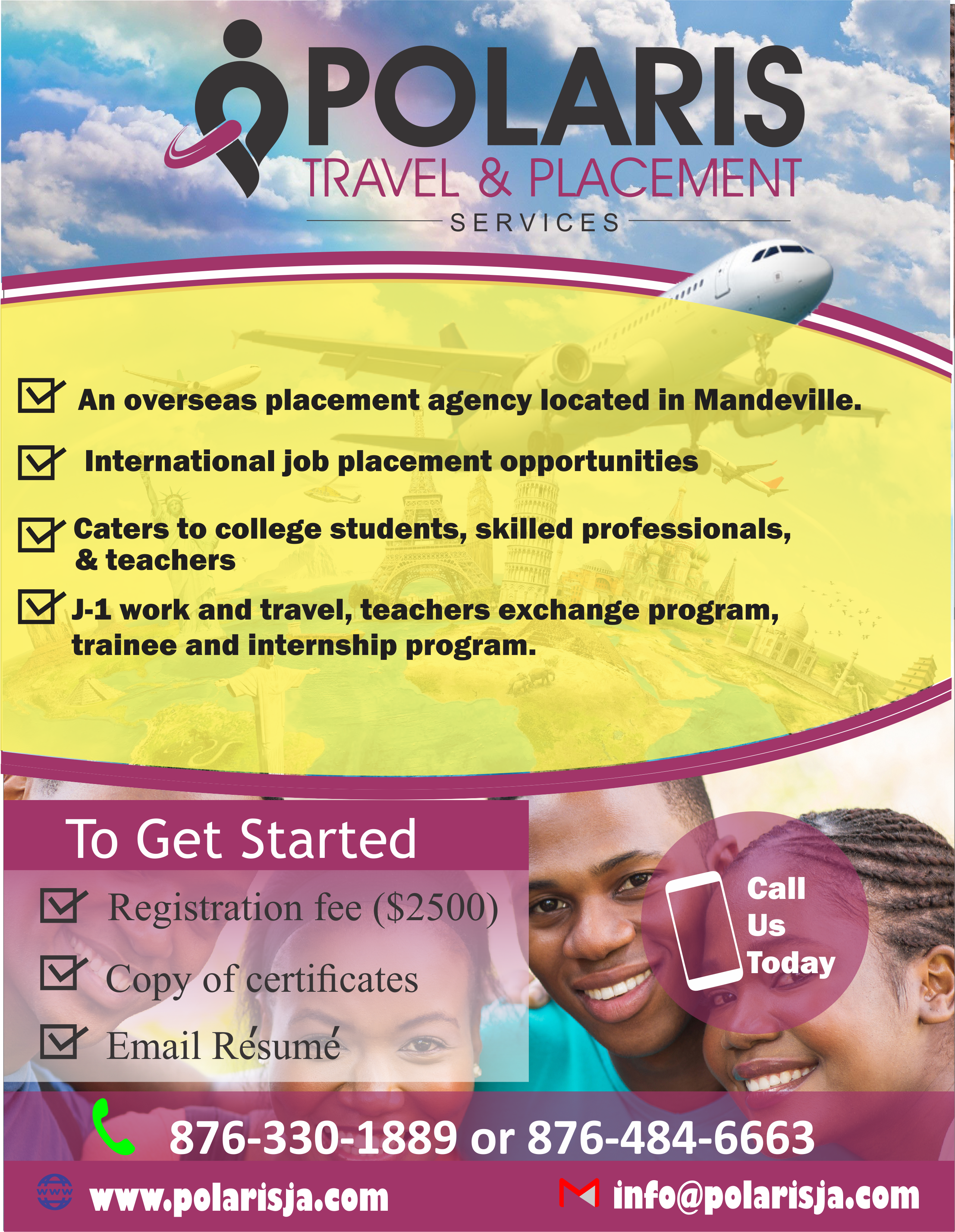 Polaris Travel & Placement Services Events' Realm