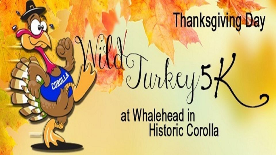 Wild Turkey Thanksgiving Day 5K
Thu Nov 24, 8:00 AM - Thu Nov 24, 10:00 AM
in 35 days