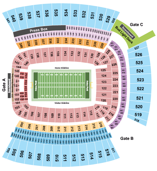 2023 Pittsburgh Steelers Season Tickets (Includes Tickets To All Regular  Season Home Games) - Events' Realm