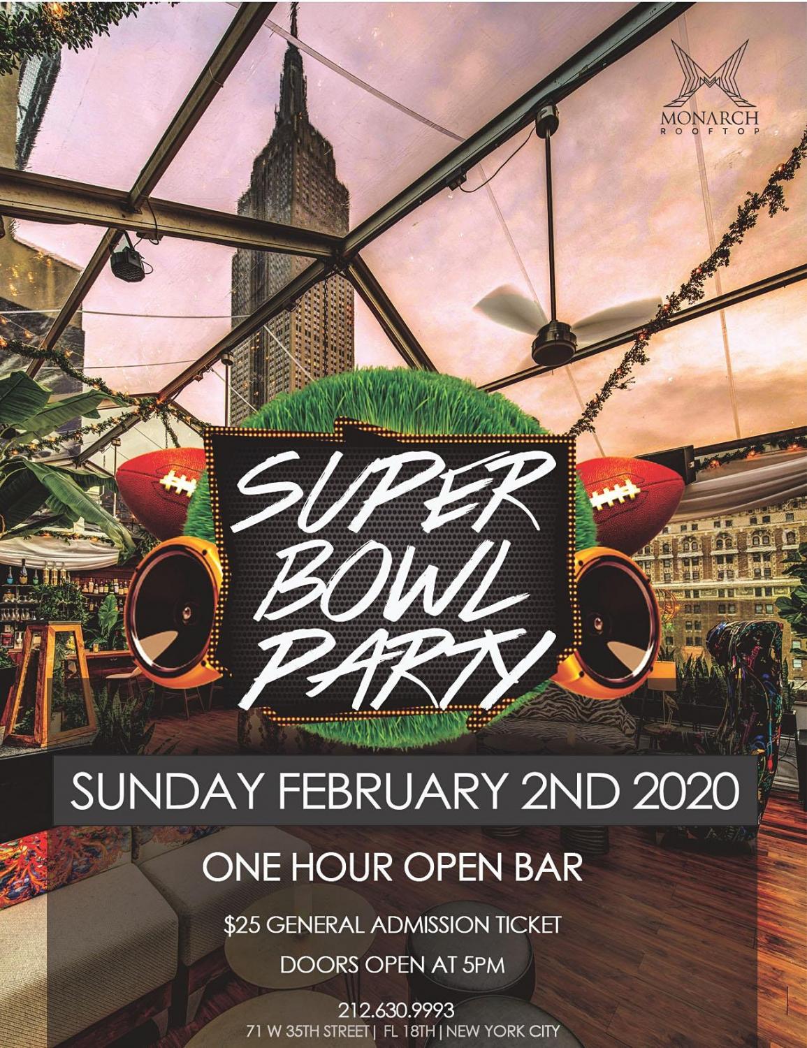 NFL SUPER BOWL PARTY 2022 - Events' Realm