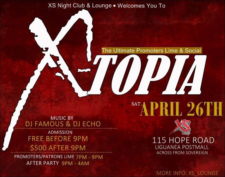 X-topia!!! The Ultimate Promoters Lime and Social