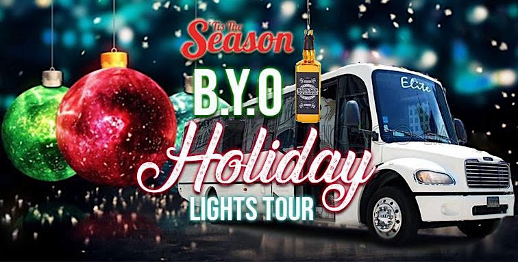 Chicago's BYOB Party Bus Holiday Lights Tour 'Tis The Season
Fri Nov 25, 4:00 PM - Fri Nov 25, 9:00 PM
in 21 days