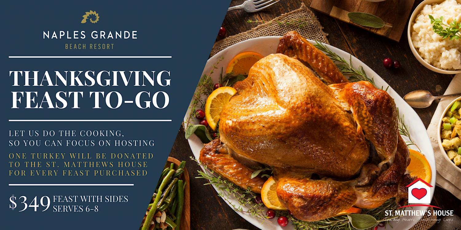 2022 Thanksgiving Feast To-Go
Thu Nov 24, 11:00 AM - Thu Nov 24, 1:00 PM
in 33 days